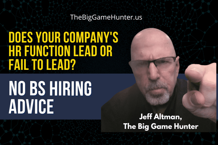 Does Your Company's HR Function Lead or Fail to Lead?