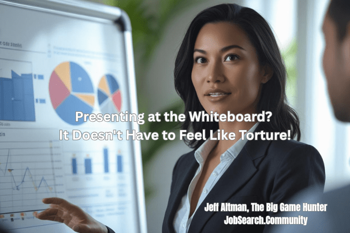 Presenting at the Whiteboard It Doesn't Have to Feel Like Torture!