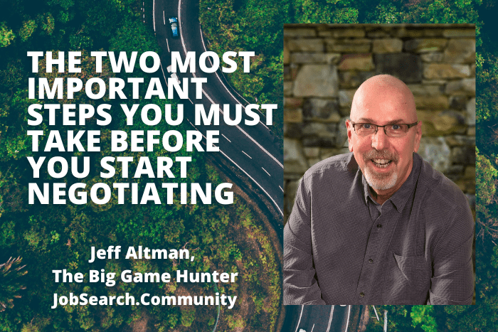 The Two Most Important Steps You MUST Take Before You Start Negotiating