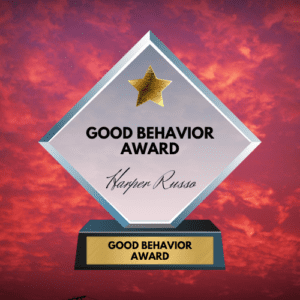 Good behavior Award