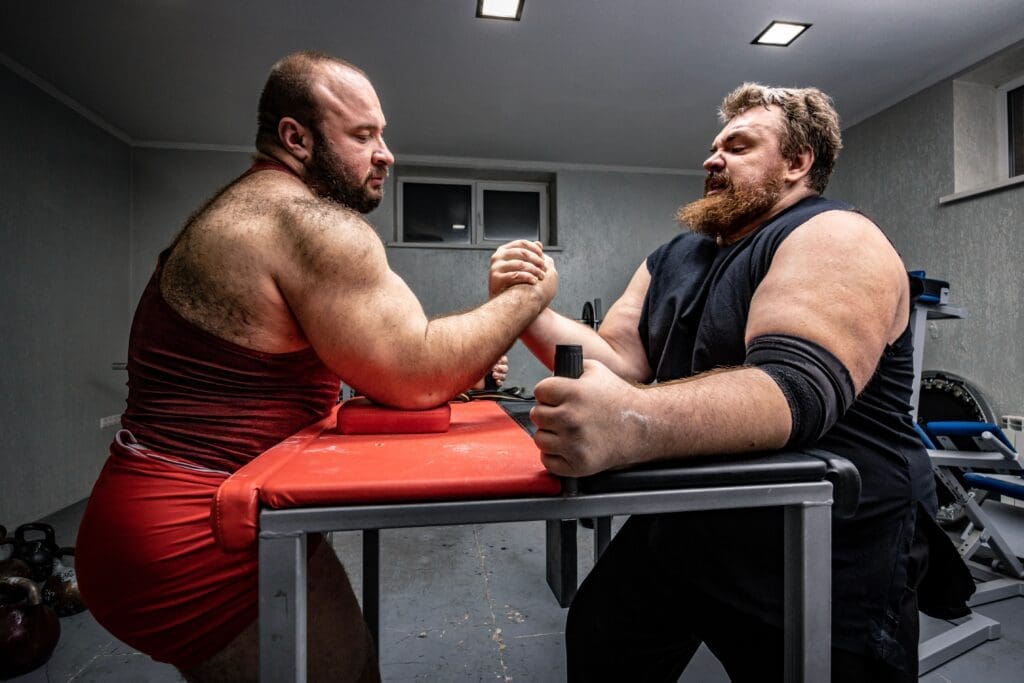 arm wrestling