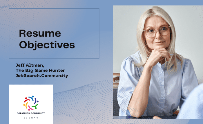 Resume Objectives