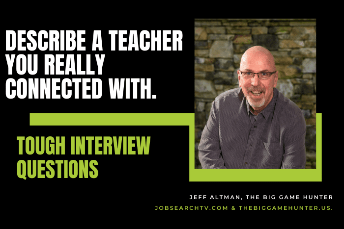 Describe a teacher you really connected with