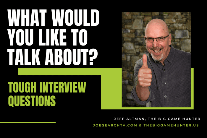What Would You Like to Talk About?t