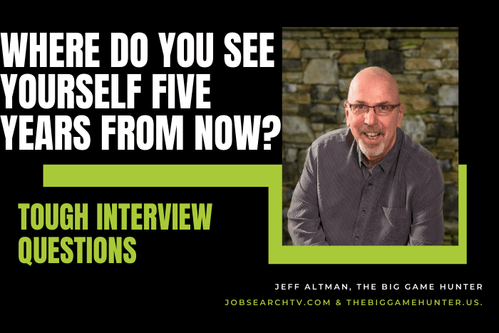 Where you see yourself five years from now