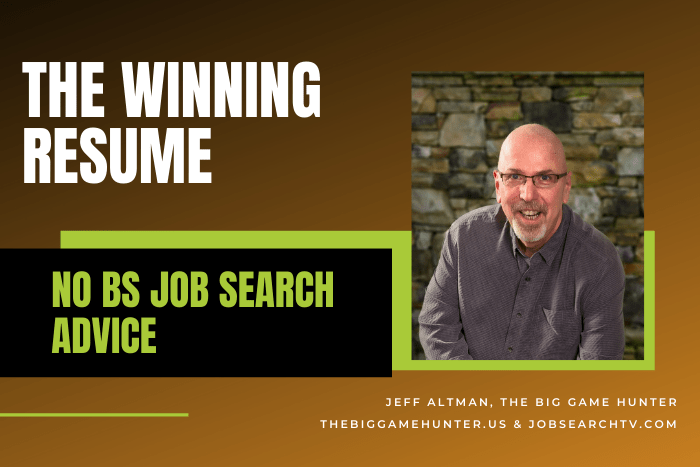The Winning Resume
