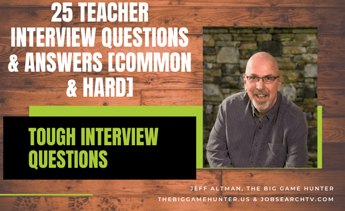 25 Teacher Interview Questions & Answers [Common & Hard]