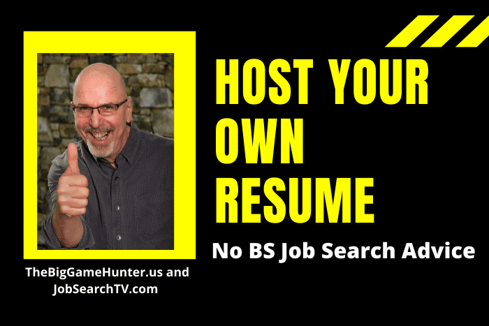 Host Your Own Resume Host Your Own Resume