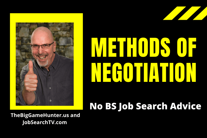Methods of Negotiation