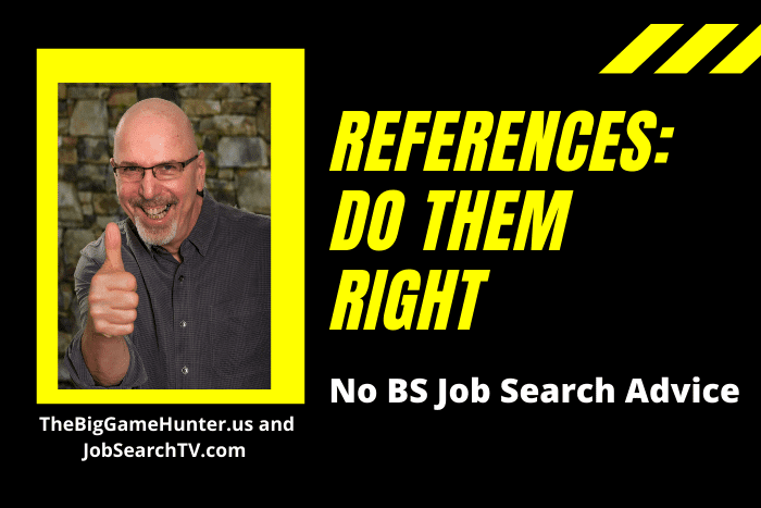 References: Do Them Right