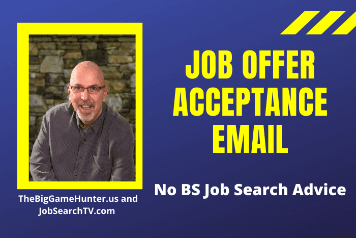 Job Offer Acceptance Email