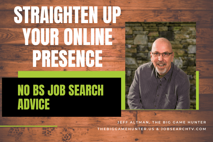 Straighten Up Your Online Presence