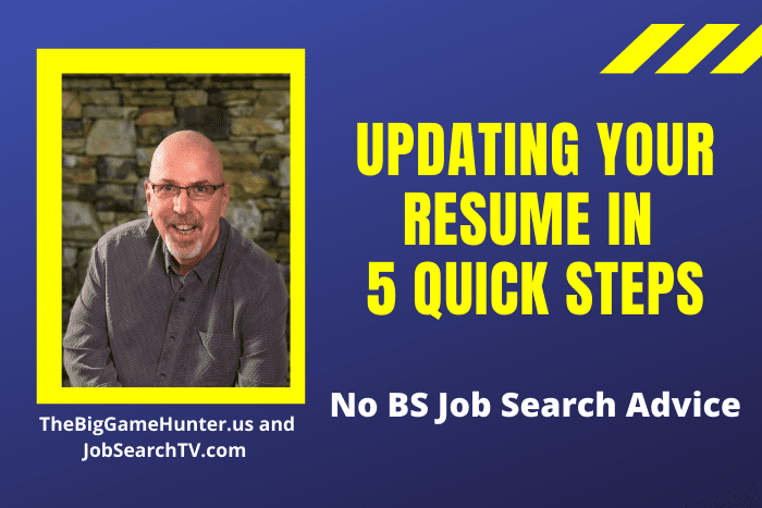 Updating Your Resume in 5 Quick Steps