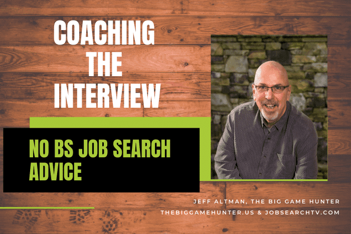 Coaching The Interview Coaching The Interview