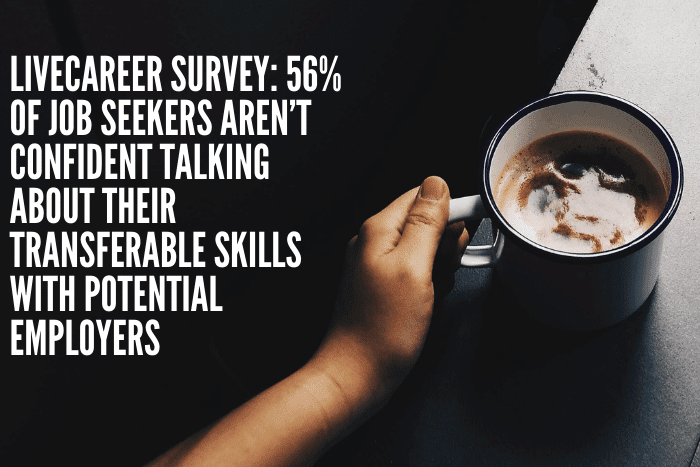 LiveCareer Survey: 56% of Job Seekers Aren’t Confident Talking About Their Transferable Skills With Potential Employers