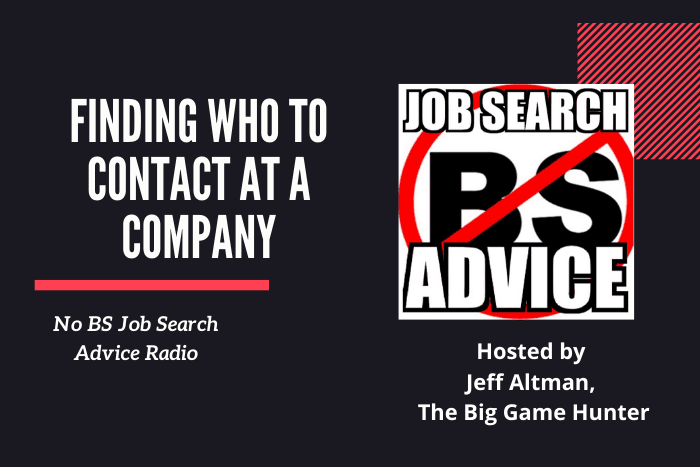 Finding who to contact a company