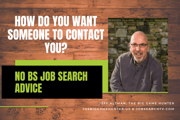 How Do You Want Someone to Contact You?
