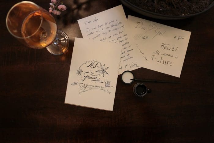 thank you note-