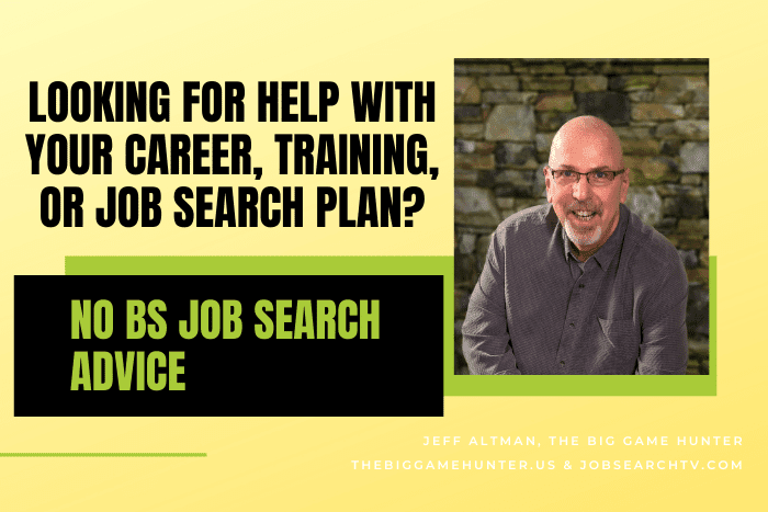Looking for help with your career, training, or job search plan?
