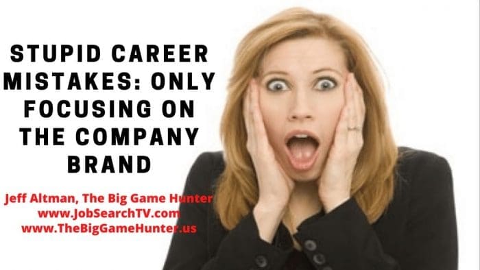 Stupid career mistake