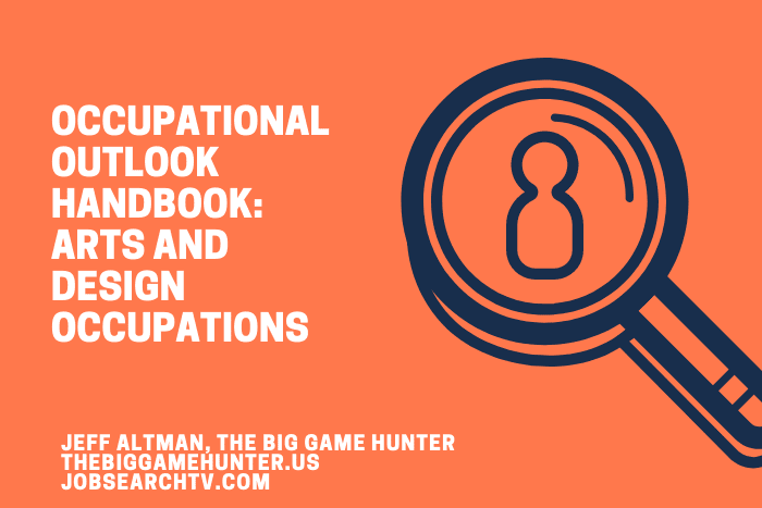 Occupational Outlook Handbook Arts and Design Occupations