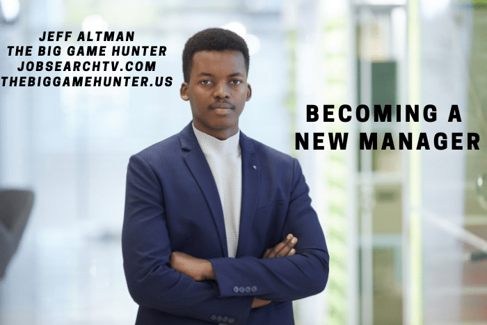 Becoming a new manager Becoming a new manager