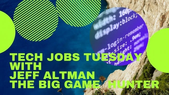 Tech Jobs Tuesday: July 13 2021
