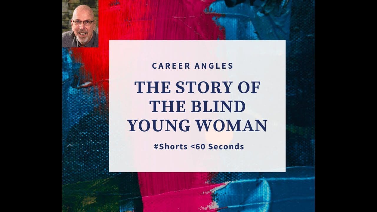 The story of the blind young woman
