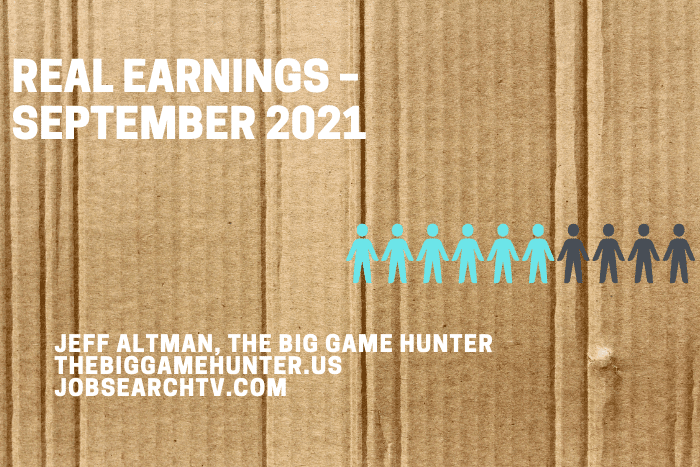 REAL EARNINGS – SEPTEMBER 2021