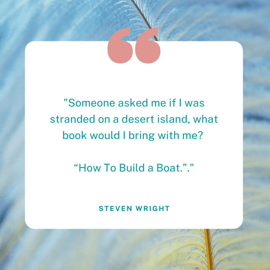 If I was stranded on a desert island (1)