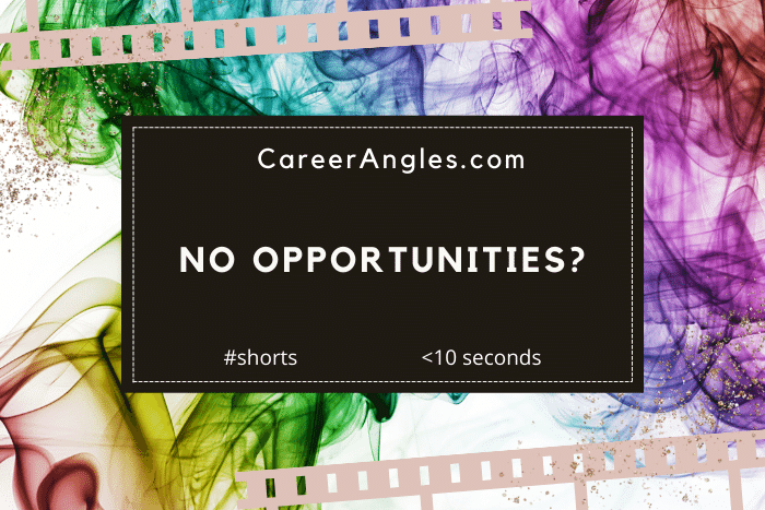 No Opportunities No opportunities