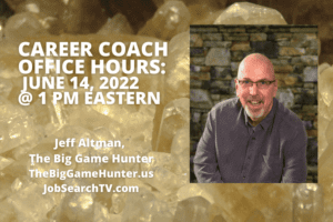 Career Coach Office Hours June 14 2022