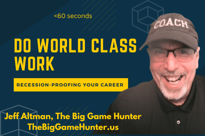 Do World Class Work