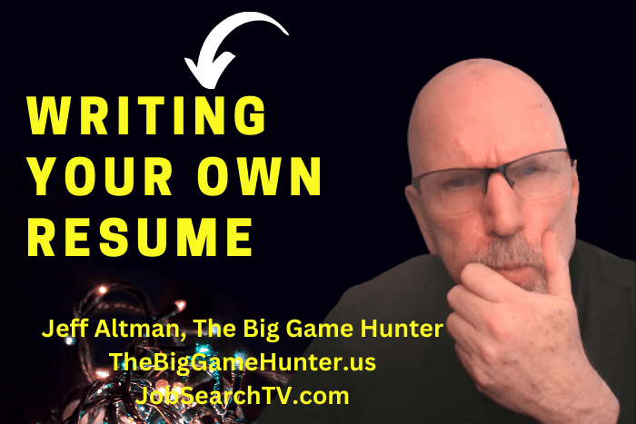 Writing Your Own Resume Writing Your Own Resume