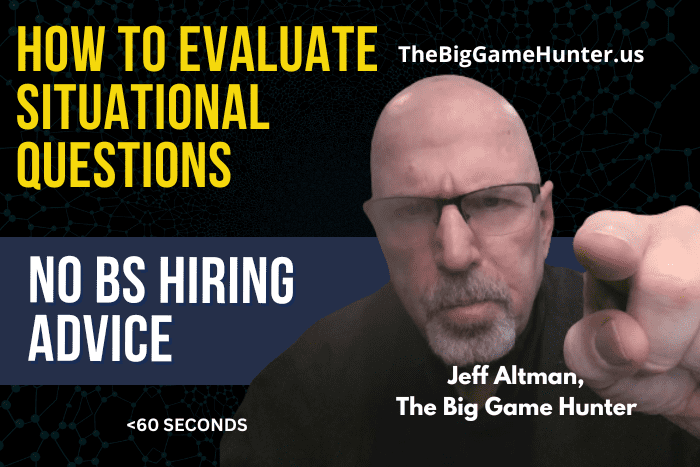 How to Evaluate Situational Questions