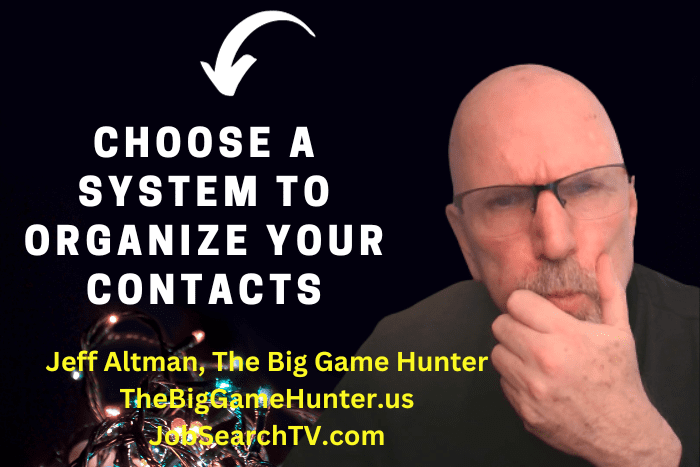 Choose a System to Organize Your Contacts