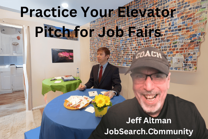 Practice Your Elevator Pitch for Job Fairs