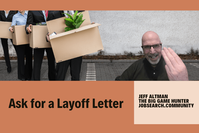 Ask for a Layoff Letter