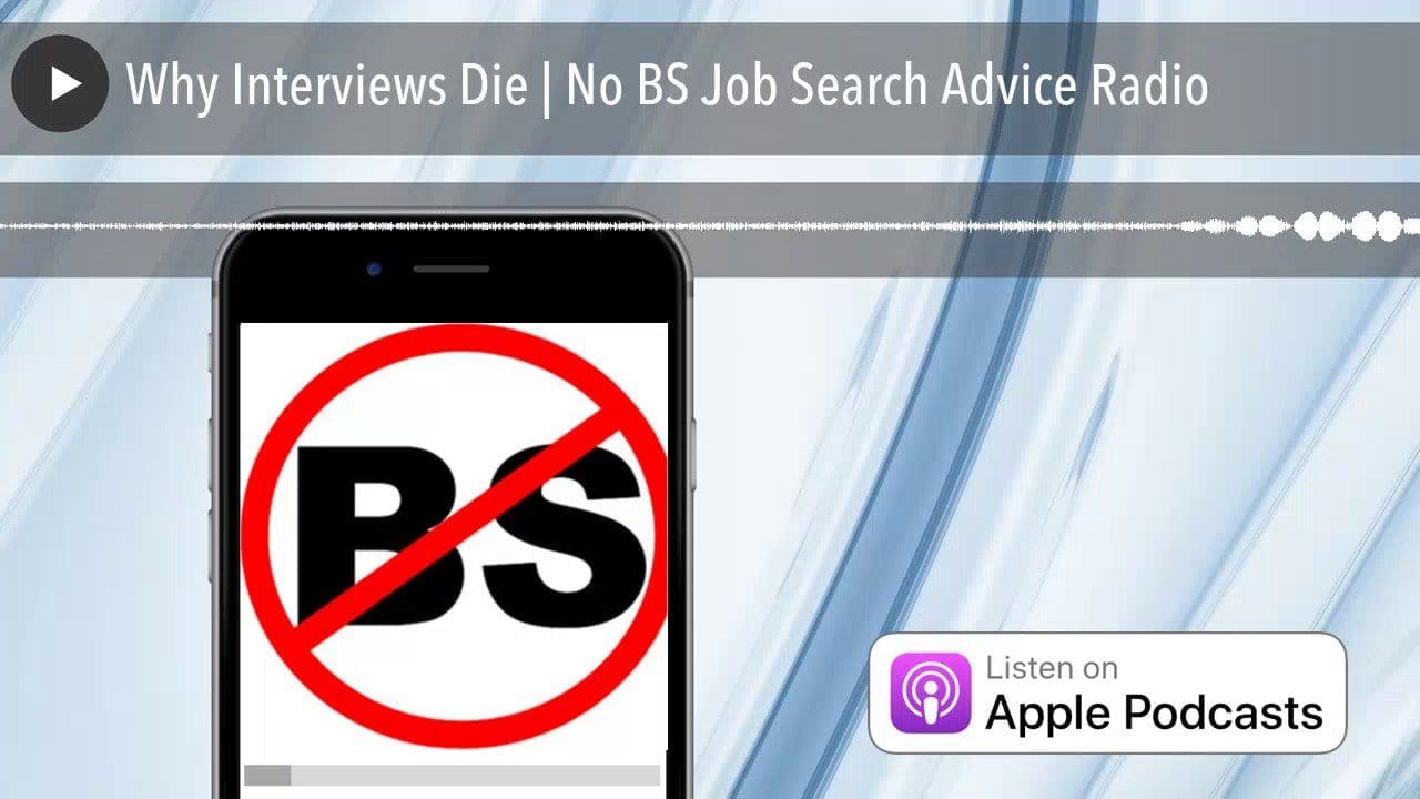 No BS Job Search Advice Radio