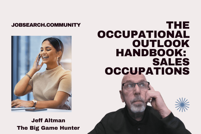 Occupational Outlook Handbook: Sales Occupations