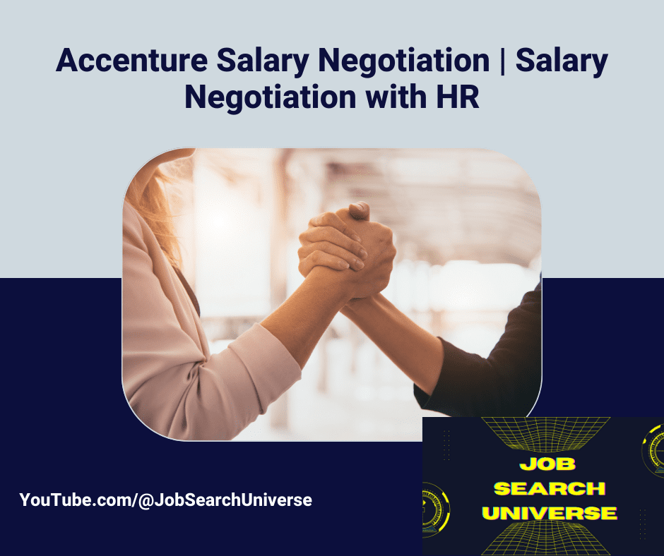Accenture Salary Negotiation | Salary Negotiation with HR