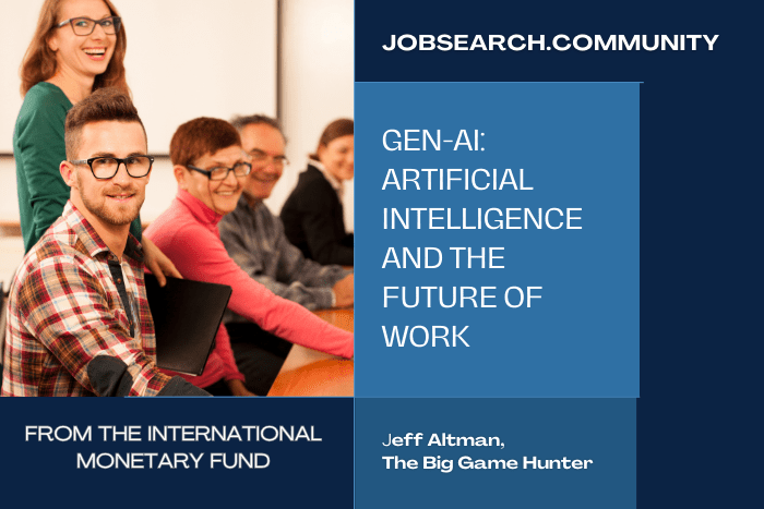 Gen-AI Artificial Intelligence and the Future of Work