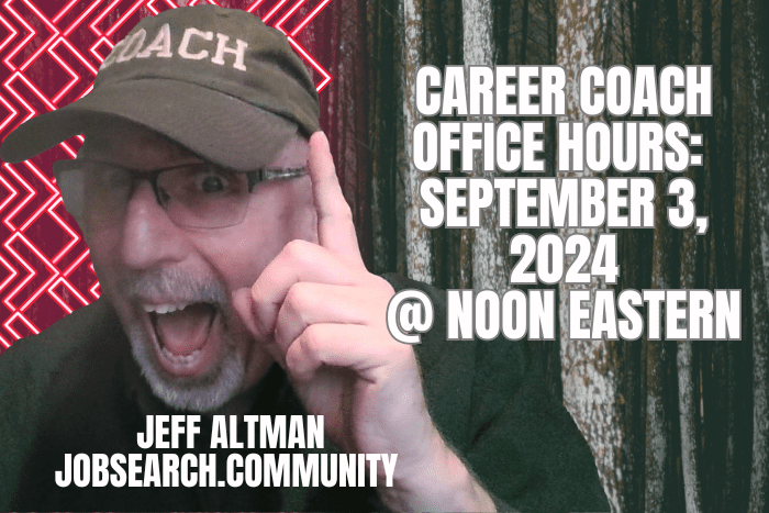 Career Coach Office Hours September 3 2024