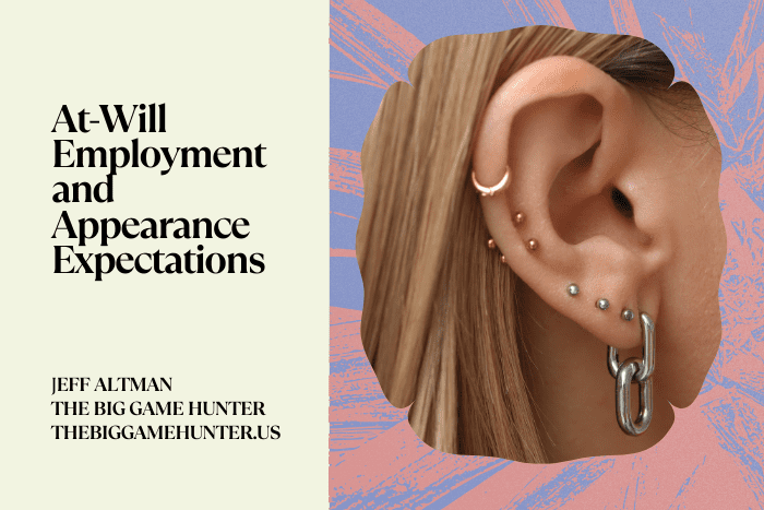 At-Will Employment and Appearance Expectations