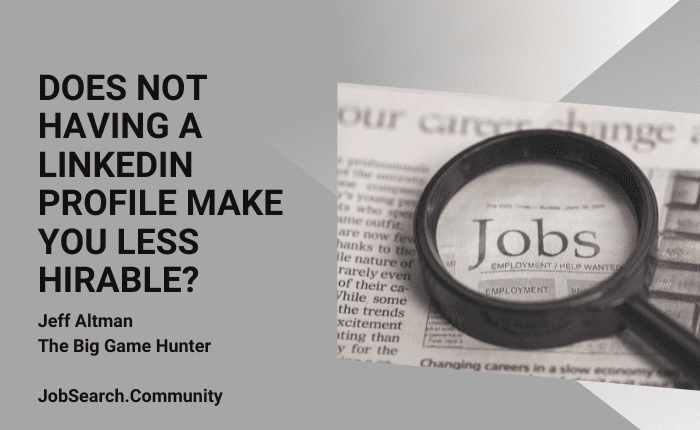 Does Not Having a LinkedIn Profile Make You Less Hirable? #shorts