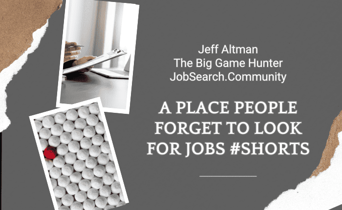 A Place People Forget to Look for Jobs #shorts