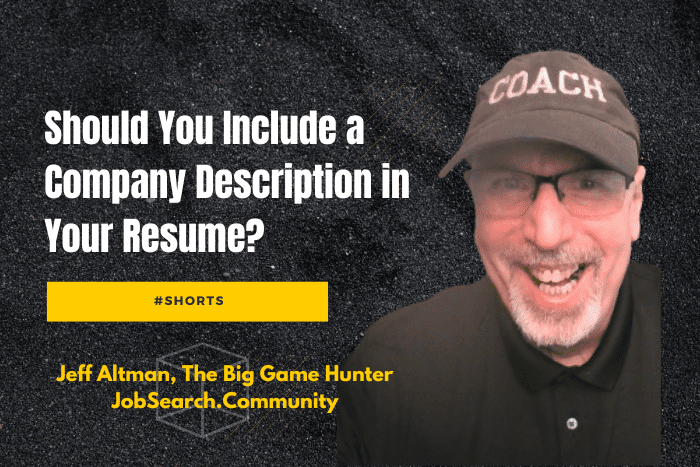 Should You Include a Company Description in Your Resume Should You Include a Company Description in Your Resume?