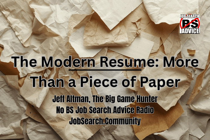 The Modern Resume: More Than a Piece of Paper