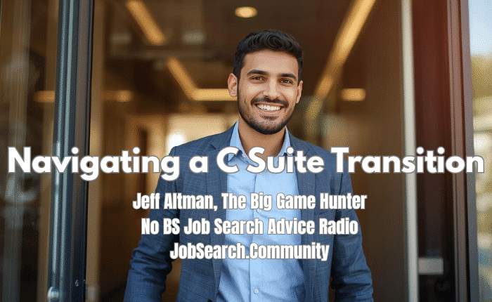 The Executive Playbook: Navigating a C Suite Transition