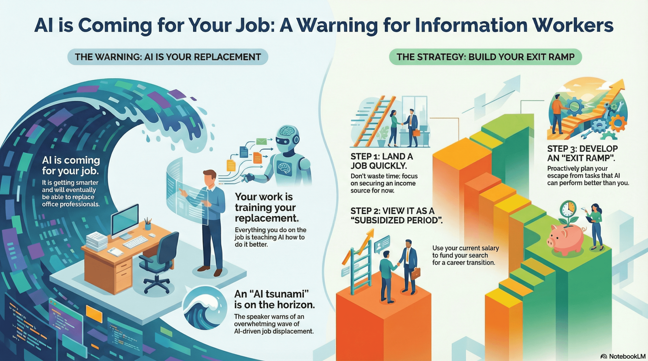 A Warning and Strategy for AI Displacement